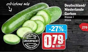 AEZ Deutschland/Niederlande Gurken Angebot