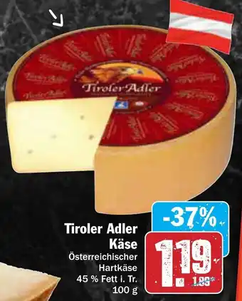 AEZ Tiroler Adler Käse 100g Angebot