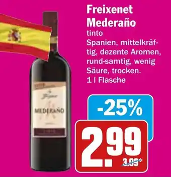 AEZ Freixenet Mederaño 1 L Flasche Angebot