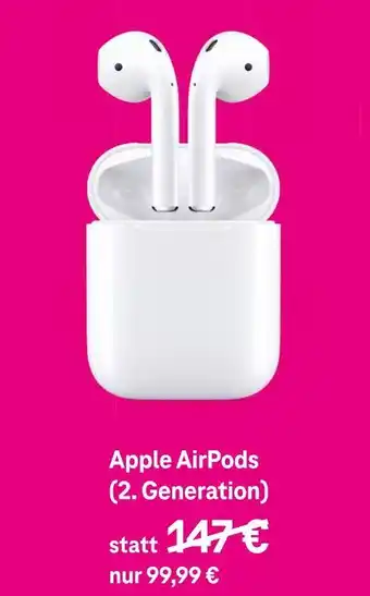 Telekom Shop Apple airpods Angebot