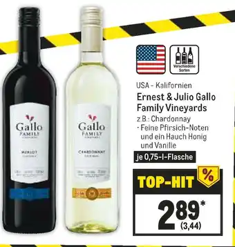 METRO Ernest & julio gallo family vineyards Angebot