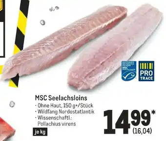 METRO Msc seelachsloins Angebot