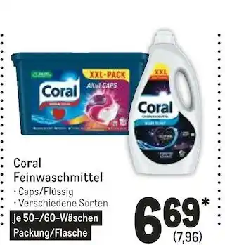 METRO Coral feinwaschmittel Angebot