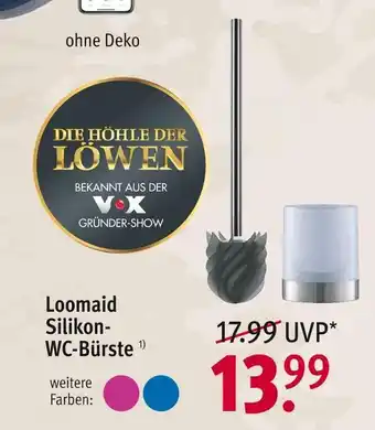 Rossmann Loomaid silikon- wc-bürste Angebot