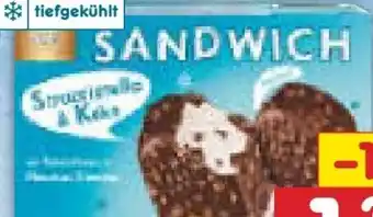 Netto Marken-Discount Sandwich Eis Angebot