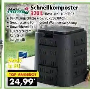 Norma24 Power Garden Schnellkomposter Angebot