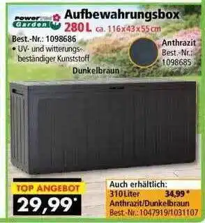 Norma24 Power Garden Aufbewahrungsbox Angebot