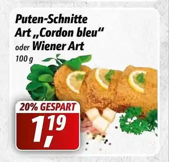 Simmel Puten-schnitte Art „cordon Blue” Oder Wiener Art Angebot