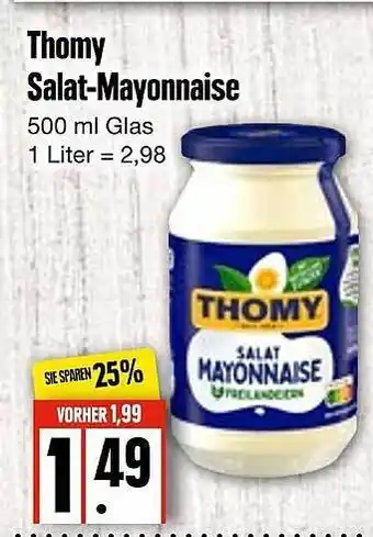 Edeka Frischemarkt Thomy Salat-mayonnaise Angebot