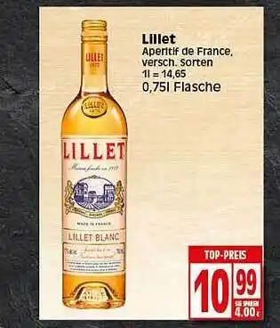 Elli Markt Lillet Angebot