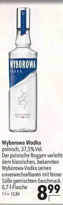 CITTI Markt Wyborowa Wodka Angebot