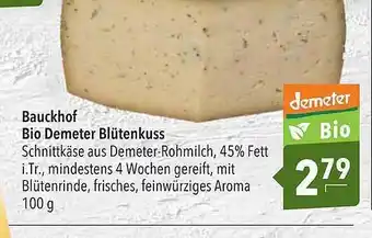 CITTI Markt Bauckhof Bio Demeter Blütenkuss Angebot