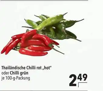 CITTI Markt Thailändische Chilli Rot „hot“ Oder Chilli Grün Angebot