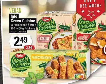 Edeka Vegan Iglo Green Cuisine Angebot