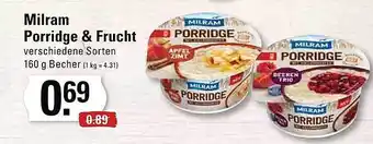 Edeka Milram Porridge & Frucht Angebot