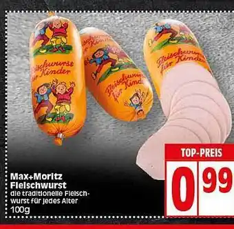 Elli Markt Max+moritz Fleischwurst Angebot