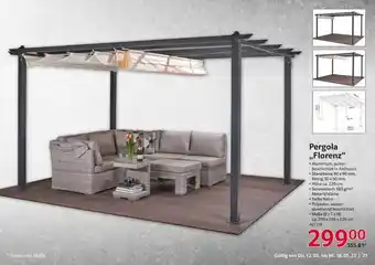 Selgros Pergola „florenz” Angebot