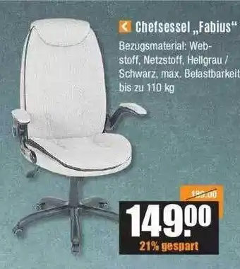 V Baumarkt Chefsessel „fabius“ Angebot