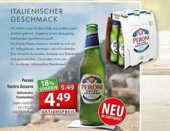 Getränkeland Peroni Nastro Azzurro Angebot