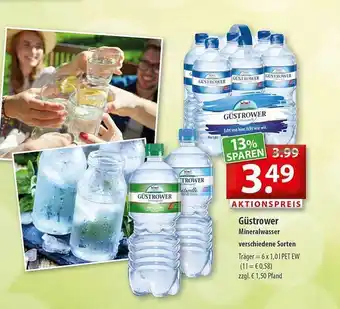 Getränkeland Güstrower Mineralwasser Angebot