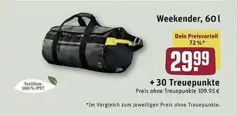 REWE Weekender, 60 L Angebot