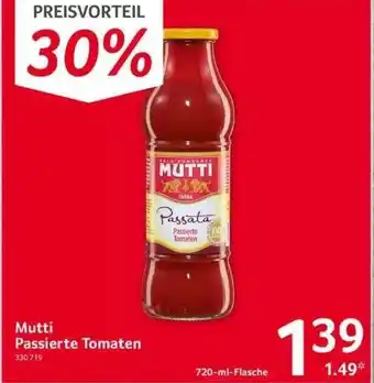 Selgros Mutti Passierte Tomaten Angebot