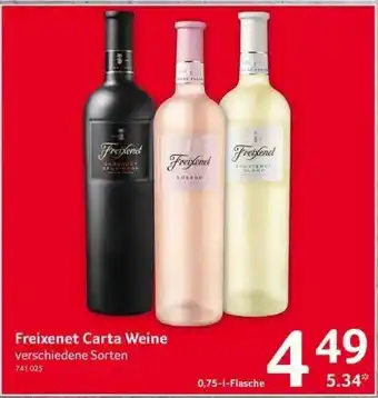 Selgros Freixenet Carta Weine Angebot