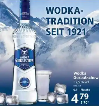 Selgros Wodka Gorbatschow Angebot