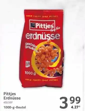 Selgros Pittjes Erdnüsse Angebot