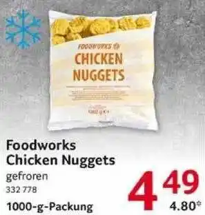 Selgros Foodworks Chicken Nuggets Angebot