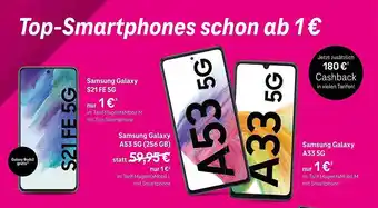 Telekom Shop Samsung Galaxy S21fe 5g Oder A33 5g Angebot