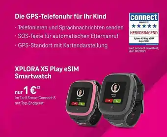 Telekom Shop Xplora X5 Play Esim Smartwatch Angebot