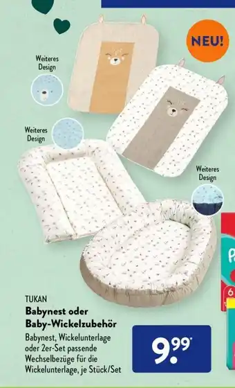 Aldi Süd Tukan Babynest o. Baby-Wickelzubehor Angebot