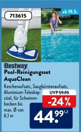 Aldi Süd Bestway Pool-Reinigungsset AquaClean Angebot