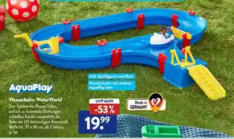 Aldi Süd AquaPlay Wasserbahn WaterWorld Angebot