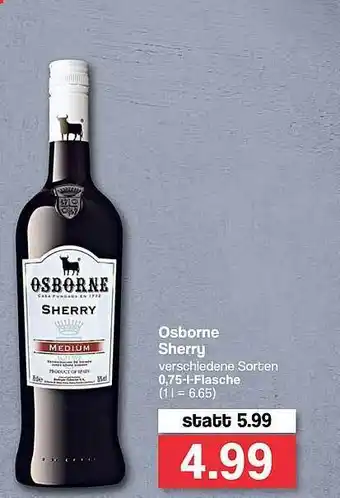 Famila Nord West Osborne Sherry Angebot