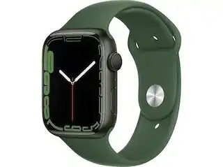 MediaMarkt Apple watch series 7 (gps) 45mm smartwatch fluorelastomer, 140 - 220 mm, armband: grün, gehäuse: grün Angebot