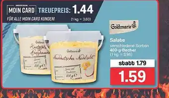 Famila Nord West Goldmarie Salate 400 g Becher Angebot