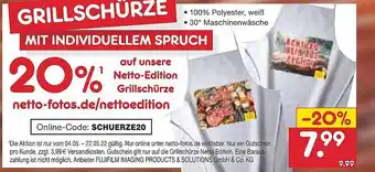 Netto Marken-Discount Grillschürze Angebot