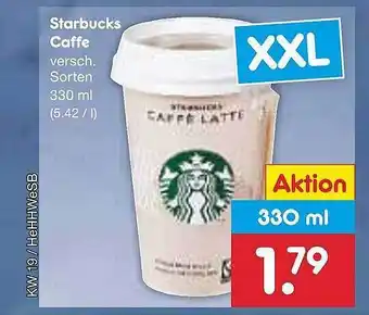 Netto Marken-Discount Starbucks Caffe Angebot