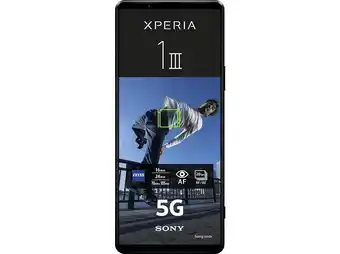 Saturn Sony xperia 1 iii 5g 21:9 display 256 gb schwarz dual sim Angebot