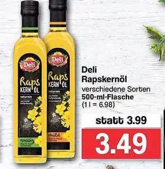 Famila Nord West Deli Rapskernöl 500ml Angebot