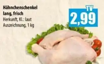 Mix Markt Hähnchenschenkel lang, frisch 1kg Angebot