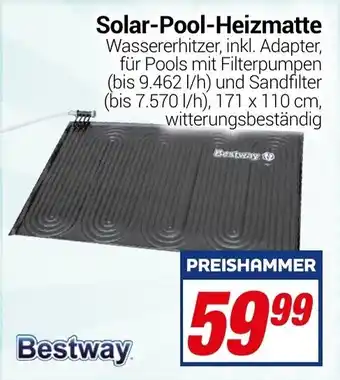 CENTERSHOP Bestway Solar Pool Heizmatte Angebot