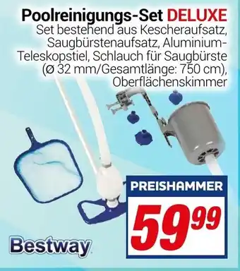 CENTERSHOP Bestway Poolreinigungs Set Deluxe Angebot