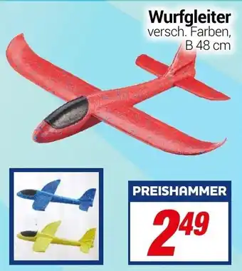 CENTERSHOP Wurfgleiter Angebot