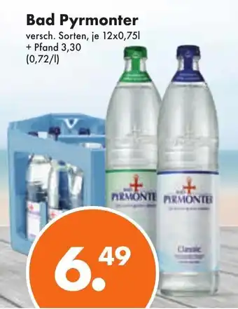 Trink und Spare Bad Pyrmonter 12*750 ml Angebot