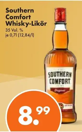 Trink und Spare Southern Comfort Whisky-Likor 700ml Angebot