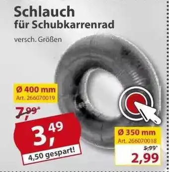 Sonderpreis Baumarkt Schlauch Für Schubkarrenrad Angebot