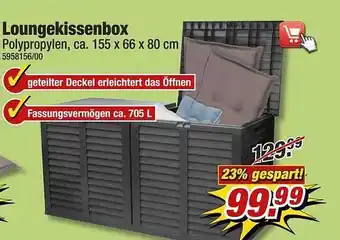 Poco Loungekissenbox Angebot